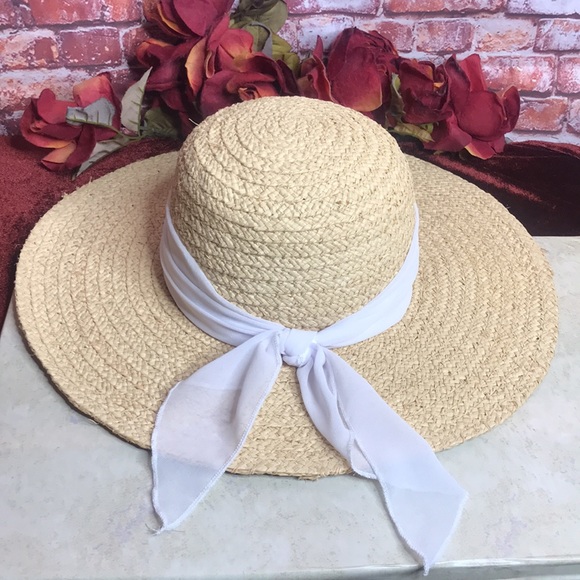John Callahan Permanent Vacation Raffia Beach Hat - Picture 4 of 8